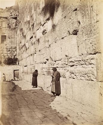 (MIDDLE EAST) Album with 74 photographs of Palestine, Lebanon, and Egypt.